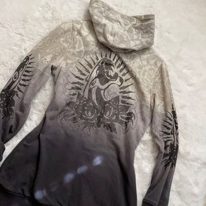 Y2k rhinestone - Ed Hardy by Christian Audiegier Hoodie